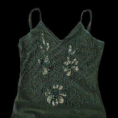 Y2K Beaded Top