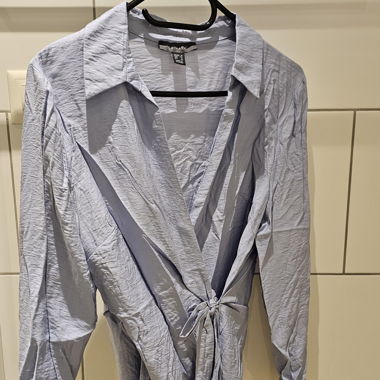Wixkel-Bluse blau