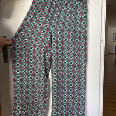 Wide-Leg Trousers Piombo