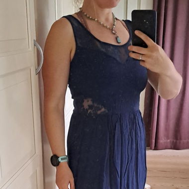 Lace Accent Summer Dress