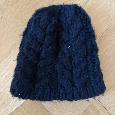 Black Knit Beanie