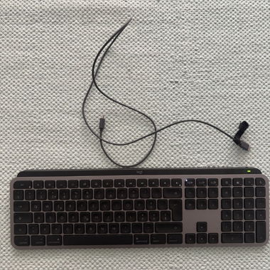 LOGITECH MX Keys S - Kabellose Tastatur (Grafit)