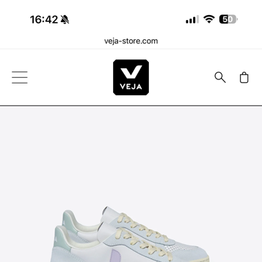Veja pastel sneakers Gr. 40 
