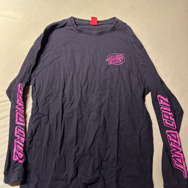 T-shirt Santa Cruz a maniche lunghe XL