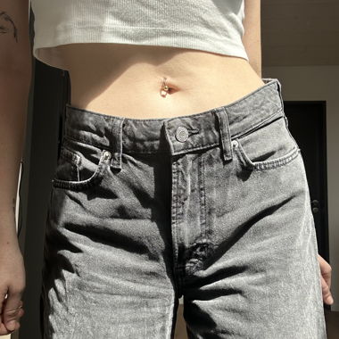 Loosefit Jeans black Size 36