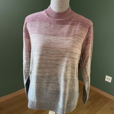 Multicolor knit sweater