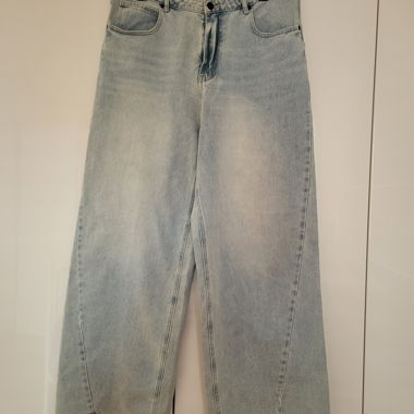 Jeans largo in denim chiaro allaccess Tg 34