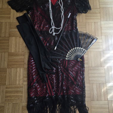 Flapper Kostuem Set