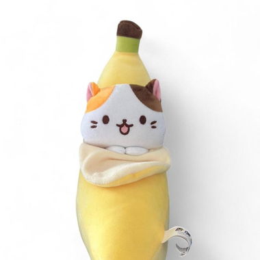 Banana cat plushie 