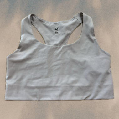 Reggiseno sportivo beige
