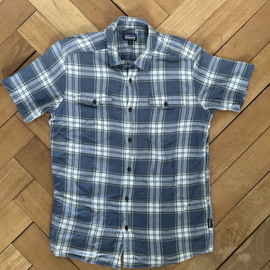 Camicia corta a quadri Patagonia