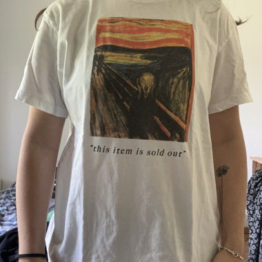 T-shirt bianca Twintip