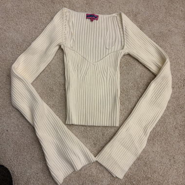 Top Edikted manica lunga carino