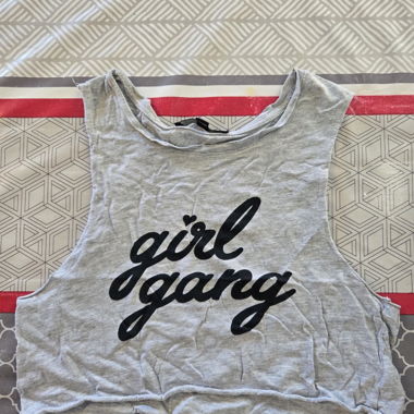 Grey Girl Gang Tank Top