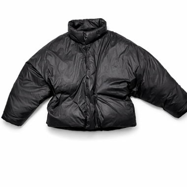 Black puffer jacket