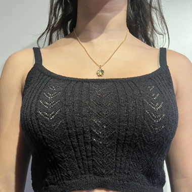 Schwarzes Top