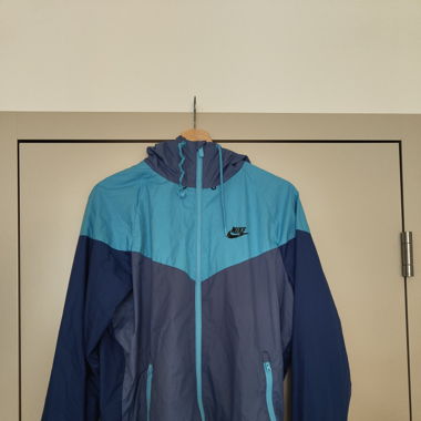 Nike Blue Windbreaker Jacket (M)
