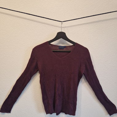 Bordeauxrotes Sweatshirt (Stretchy)