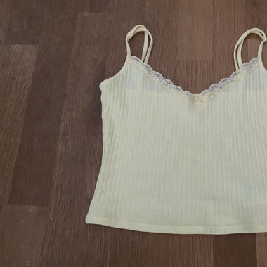 Pastel yellow top