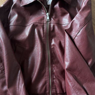 Bershka Faux Leather Jacket
