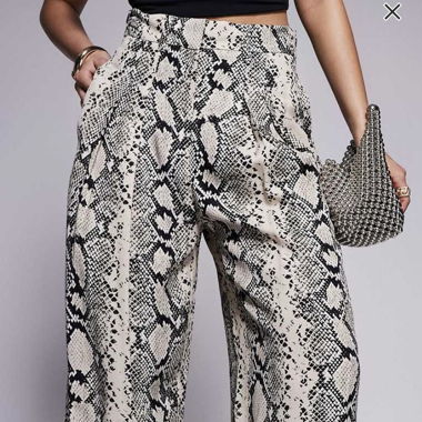 Pantalon snake print - eur 34 - RiverIsland