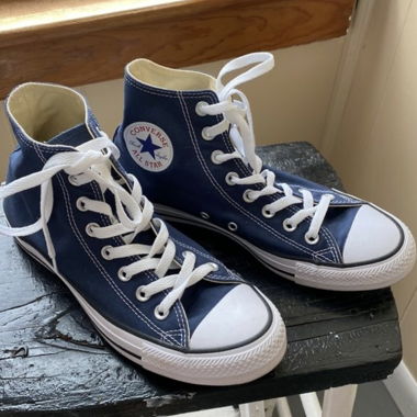 Converse bleu foncée 