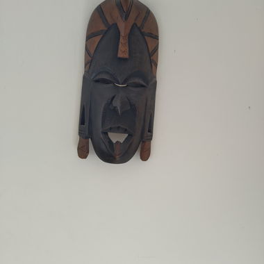 Wooden Wall Mask