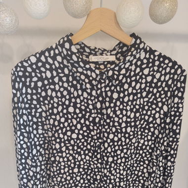 Bluse mit Leomuster