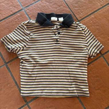 Gestreiftes Poloshirt