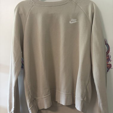 Felpa Nike beige