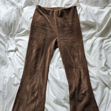 Flared Ribbed Leggins