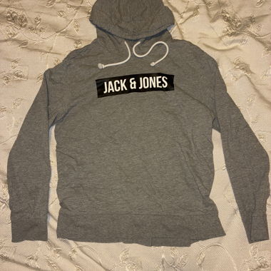 Hoodie Jack & Jones gris