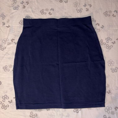 Dark Blue Pencil Skirt