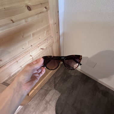Sonnenbrille im Schildpatt-Look