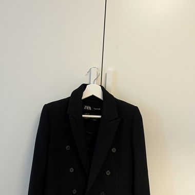 Cappotto doppiopetto Zara in lana - taglia S