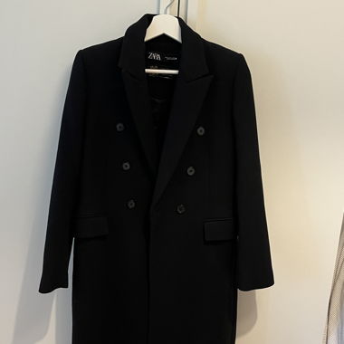 Cappotto doppiopetto Zara in lana - taglia S