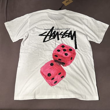 Stussy Pink Dice Shirt