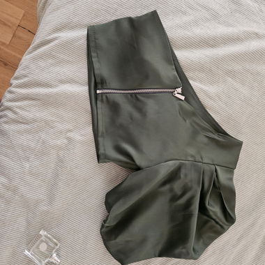 Kaki Green Dress Set