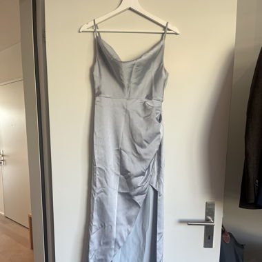 Maxi-Dress mit Cut-Out, Baby Blue XS