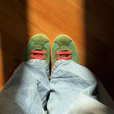 Green Nike Mexico Sneakers