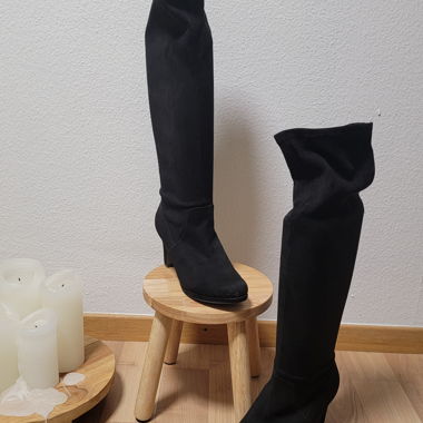Schwarze Tamaris Stiefel 