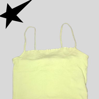 grünes Crop Top 