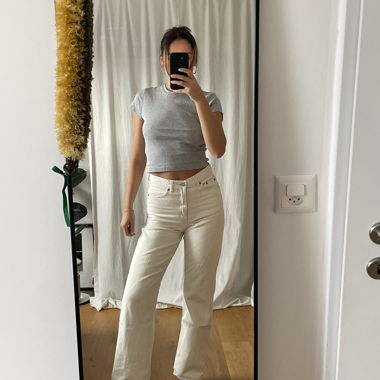 Jean crème Dr. Denim