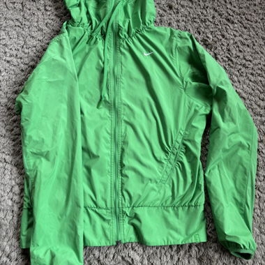 Nike Running Jacket Green, Size M
