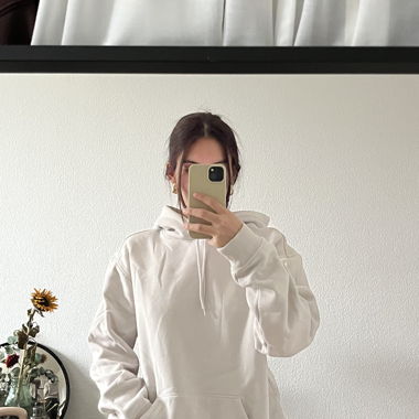 sweat à capuche oversize 