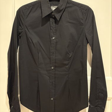 Camicia donna nera taglia XS di 0039 ITALY