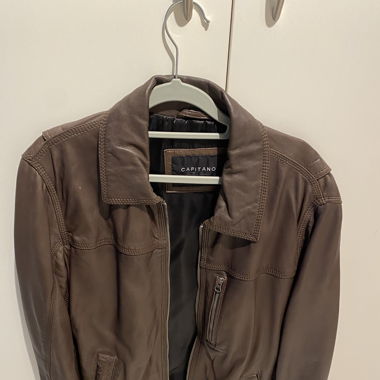 Blouson en cuir 
