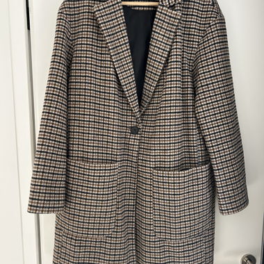 Cappotto a quadri CLOCKHOUSE taglia 38