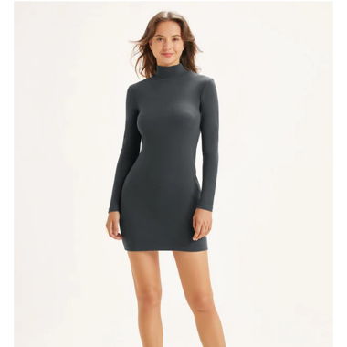 OGL Strickkleid charocal GR M neu