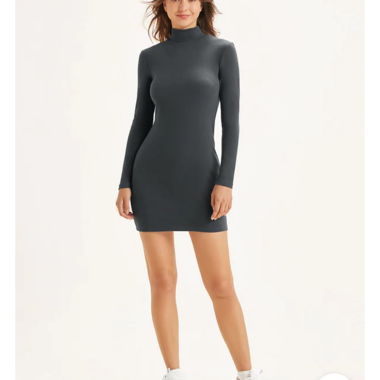 OGL Strickkleid charocal GR M neu